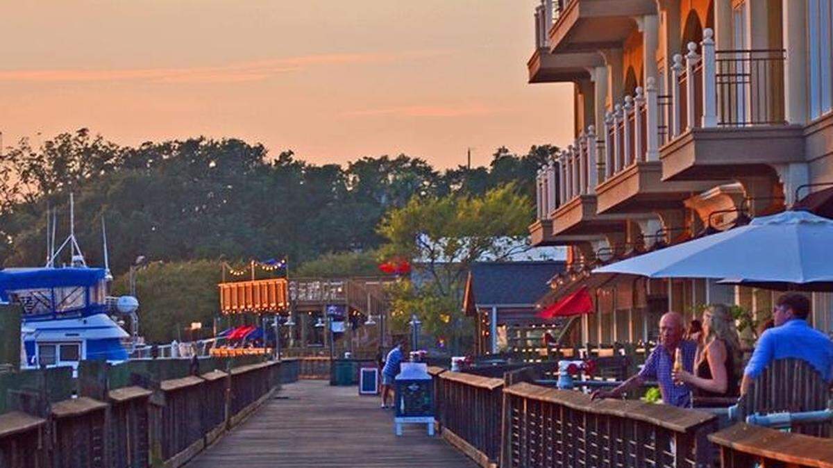 Downtown boardwalk, Georgetown