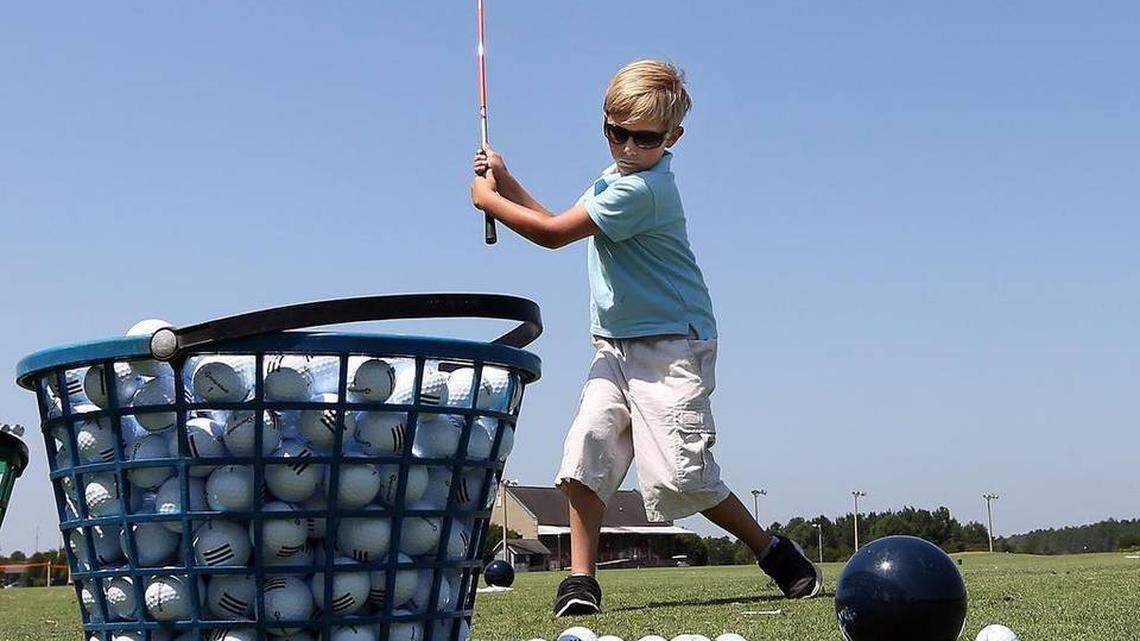 Juniors show off golf skills at Legends Golf Resort in Myrtle Beach SC
