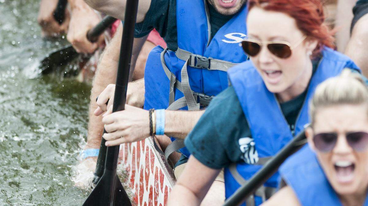The 8th Annual Ground Zero Dragon boat races are held at Grand Park at Market Common. The annual fund raising event supports teen out reach in the Myrtle Beach area.