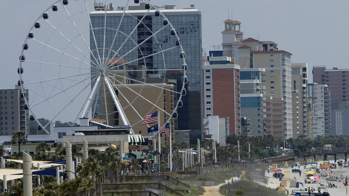 The addition of the SkyWheel in 2011 added a new signature to the Myrtle Beach oceanfront skyline.