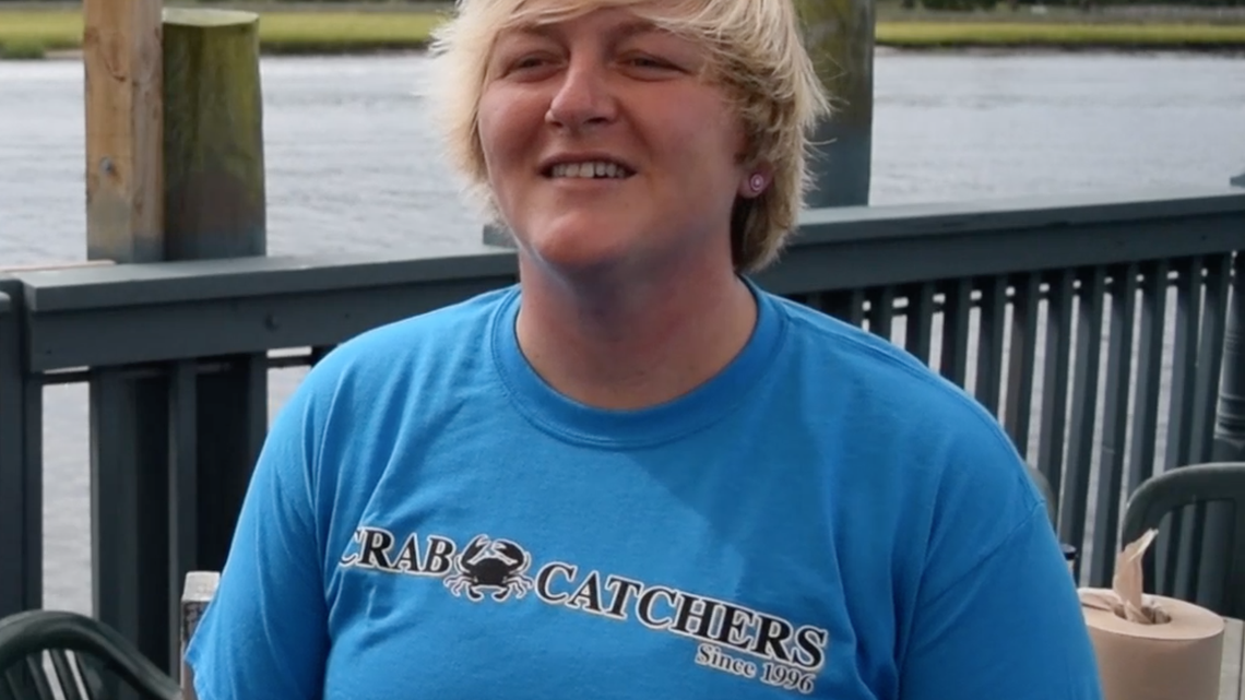 The best thing about MayLay Williamson’s job at Crab Catchers in Little River SC?  The view | Hot Pour