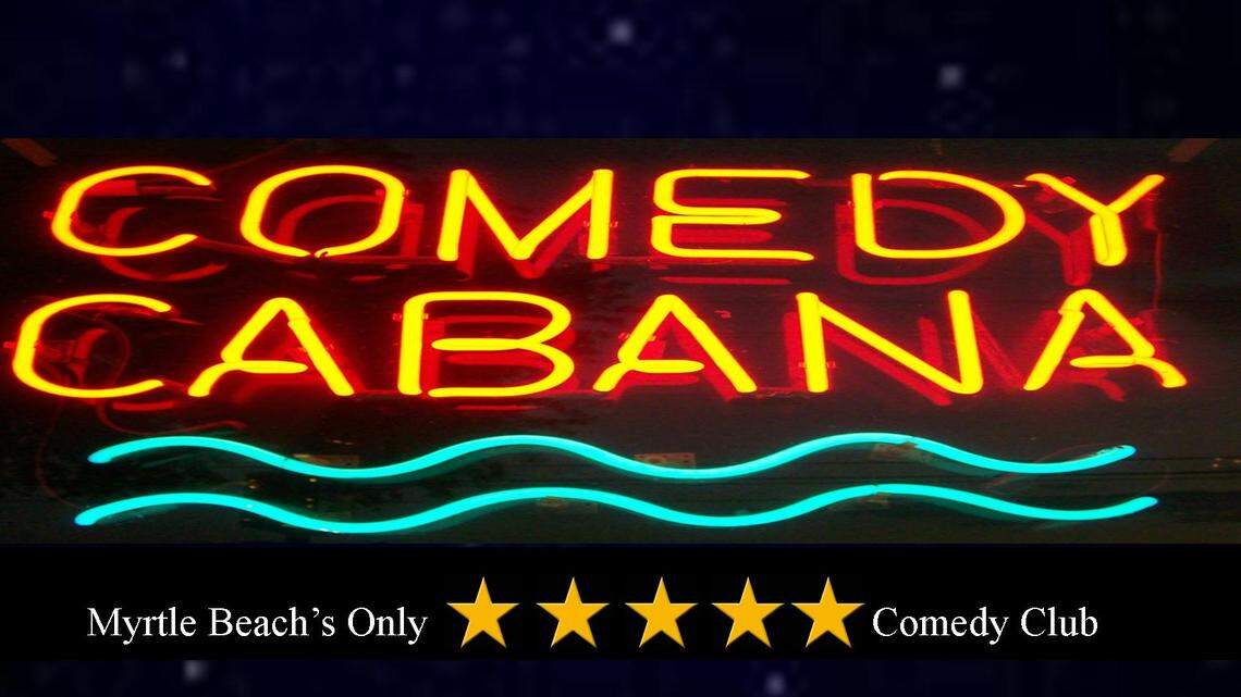 Check out Comedy Cabana’s September lineup in Myrtle Beach SC