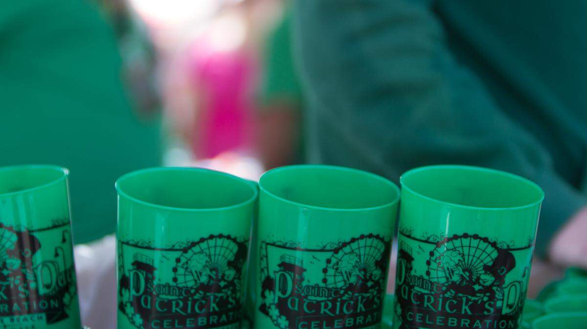 Ocean Boulevard goes green for St. Patrick's Day 2015. The now two day celebration features live music, food, vendors and rides for the kids.