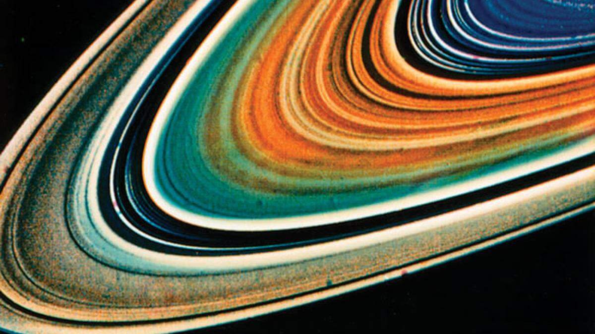 This photo shows Saturn's rings, as shot by Voyager in 1981 by NASA's Voyage satellite.  Learn all about outer space during shows Thursdays, Fridays and Saturdays at  Ingram Planetarium, 7625 High Market St., Sunset Beach, N.C.. Details at 910-575-0033 or www.museumplanetarium.org.