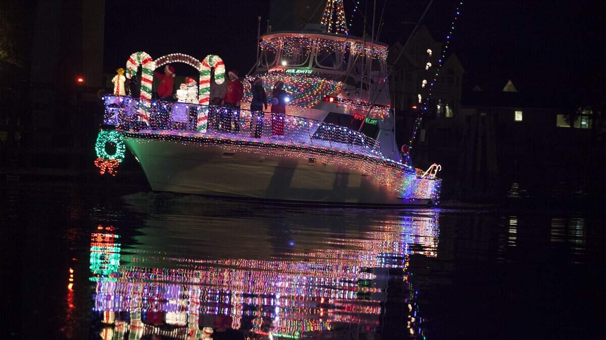 The North Myrtle Beach annual Intracoastal Christmas Regatta Boat Parade. File photo.