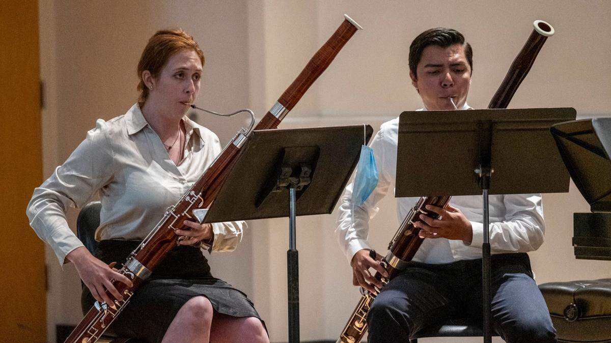 The Varna International Music Academy held a ‘young artist showcase’ on Friday afternoon at Coastal Carolina University as Myrtle Beach, S.C. hosts the international music festival, MUZIKA!, this month. July 8, 2022.