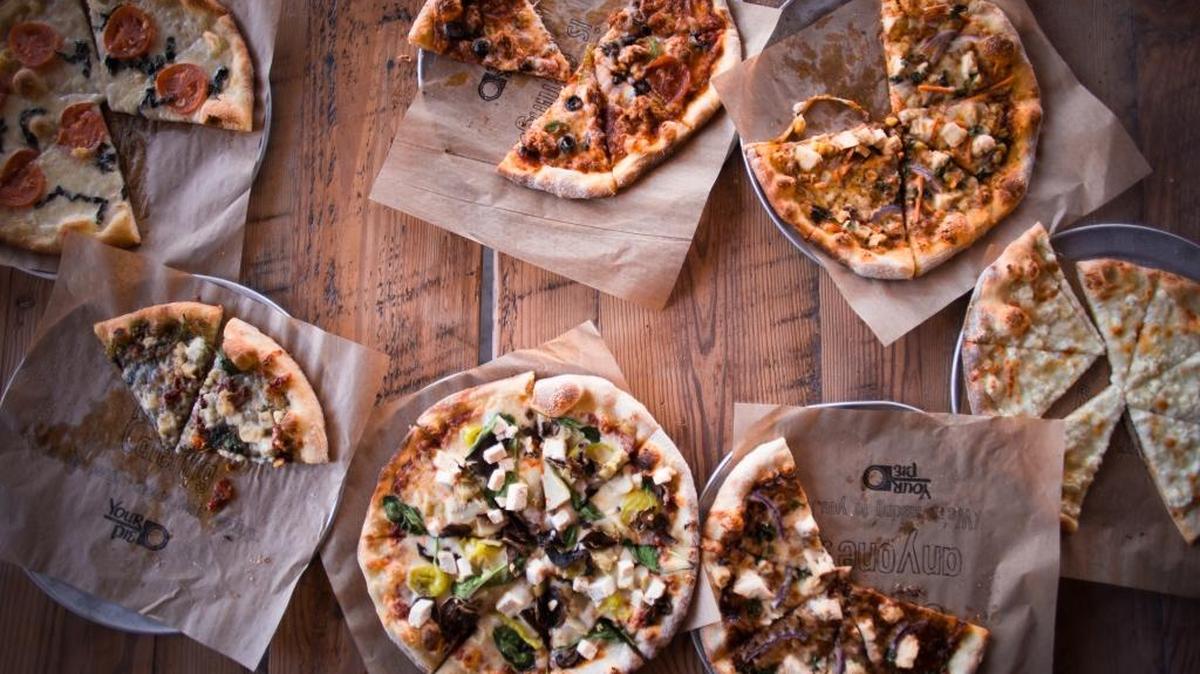Your Pie pizzas
