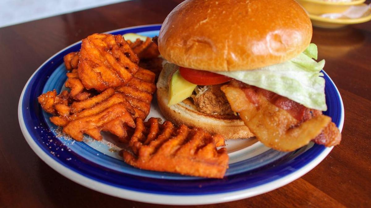 Ship’s Pub Crab Cake BLT