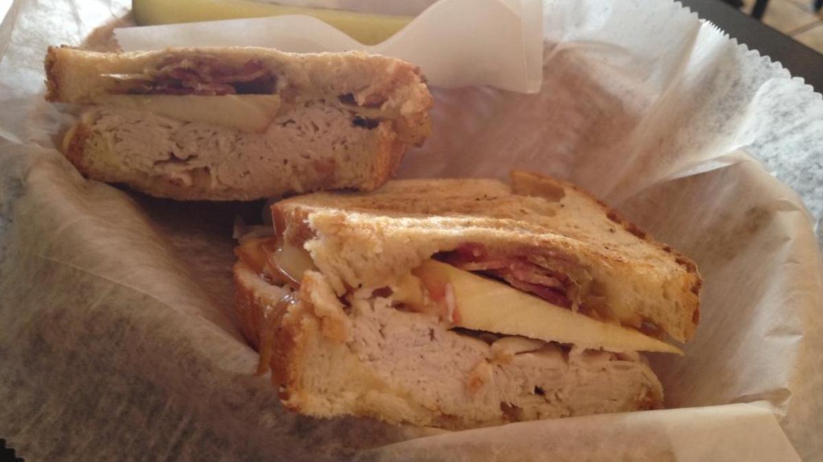 A specialty sandwich at Krave Bagel Bistro in North Myrtle Beach. Photo by Emily Smith for The Surge.