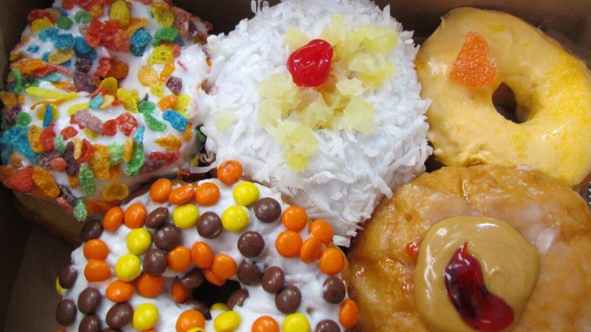 
An assortment of doughnuts from The Filling Station in Shallotte, N.C.
