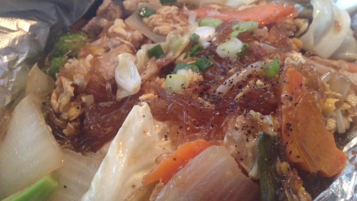 A sample from the menu of Thai Lao.