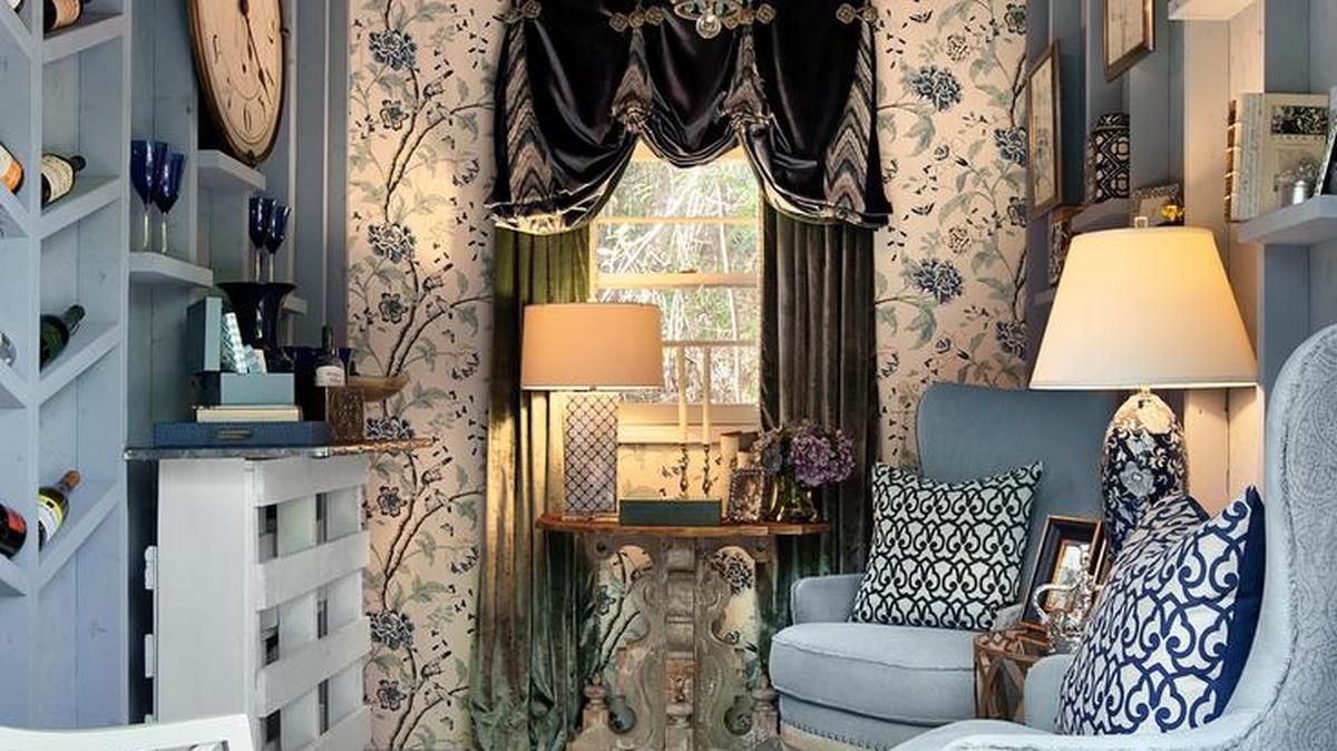 
“She sheds” are a new take on renovating an otherwise unused storage shed, a room above a garage, or even an attic for use by the lady of the house.
