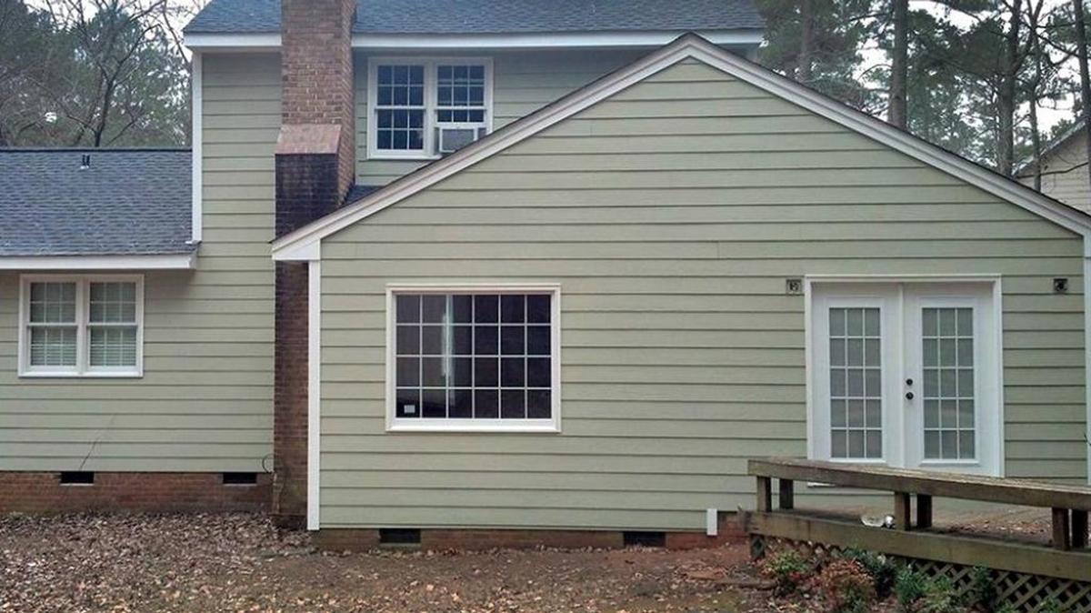 Fiber cement siding is more expensive than vinyl, but requires less maintenance.