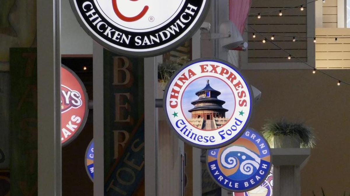 
In the food court at Coastal Grand mall, Chick-fil-A and China Express have remodeled and Hwy 55 Burger, Shakes & Fries opened.
