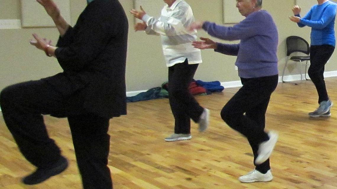 Relieve stress, maintain balance through tai chi