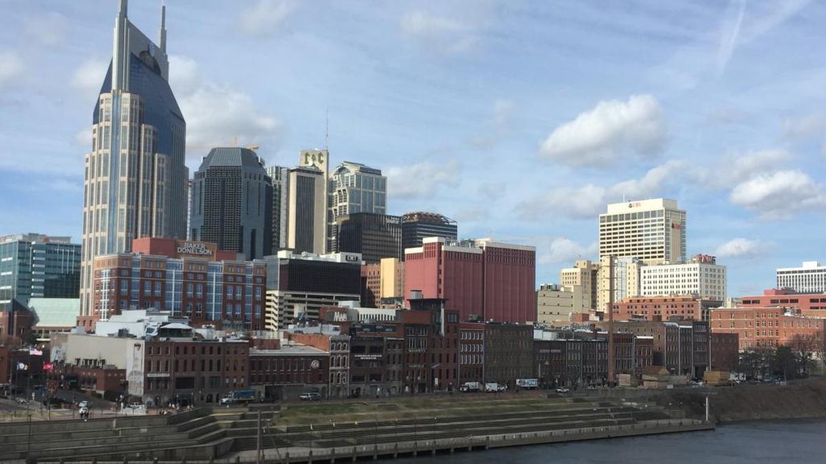 Nashville, Tenn., skyline.