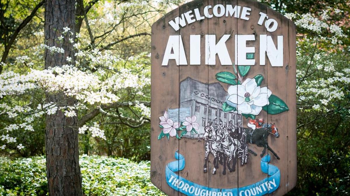 
Chartered in 1835, Aiken was originally a stop along the newly established railroad from Hamburg to Charleston. 
