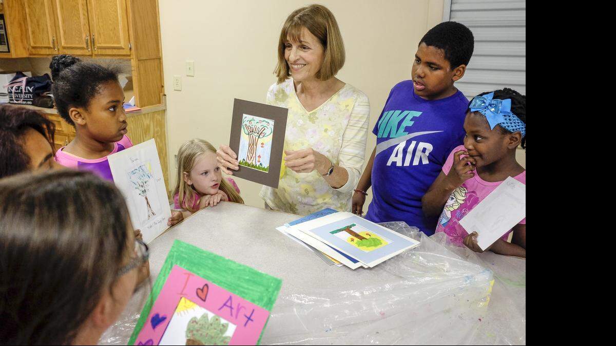 
Dollar General awarded the Horry County Literacy Council a Youth Literacy Grant with which Annette Staehle runs a “Read and Create” program for the children at the Burgess Community Center and St. Michael Catholic School.
