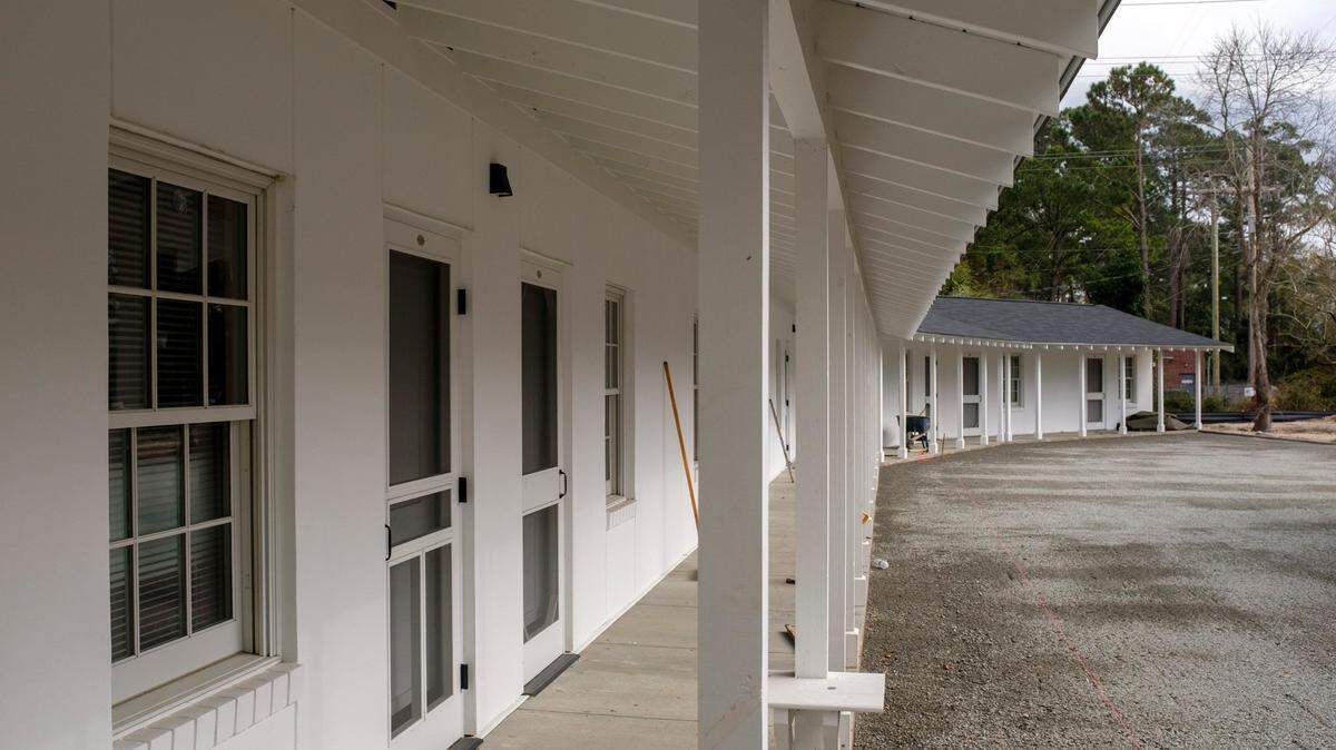 Freda Funnye with the The Neighborhood Services department of Myrtle Beach is working to renovate Charlie’s Place. The club was once a melting pot for races to dance and hear music from artists like Billie Holiday, Otis Redding and Ray Charles.. February 10, 2021.