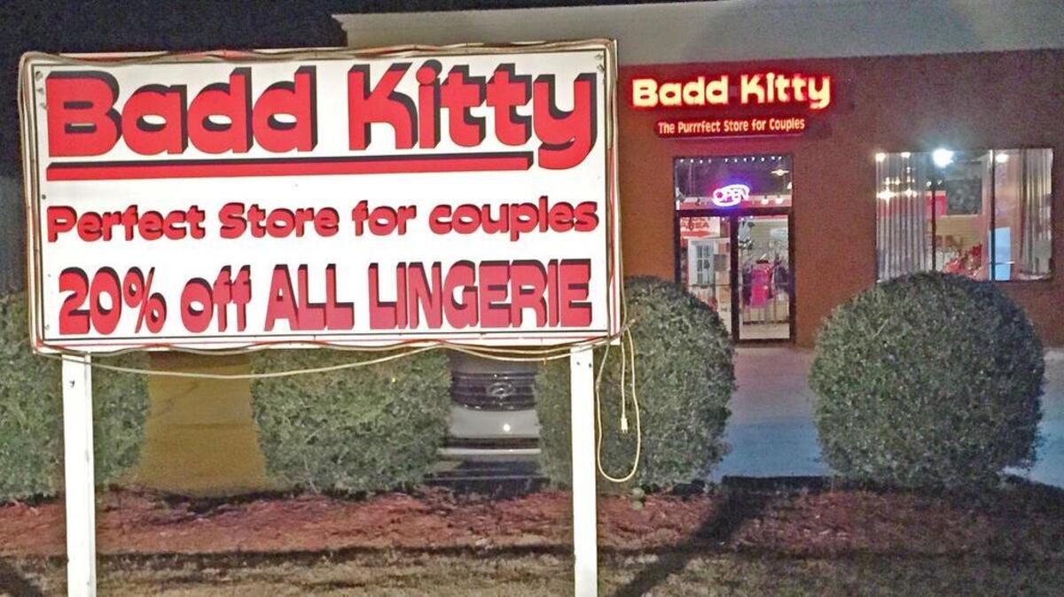 Horry County officials filed a lawsuit this month against the South Strand shop Badd Kitty — which sells lingerie, sex toys and other sensual items.