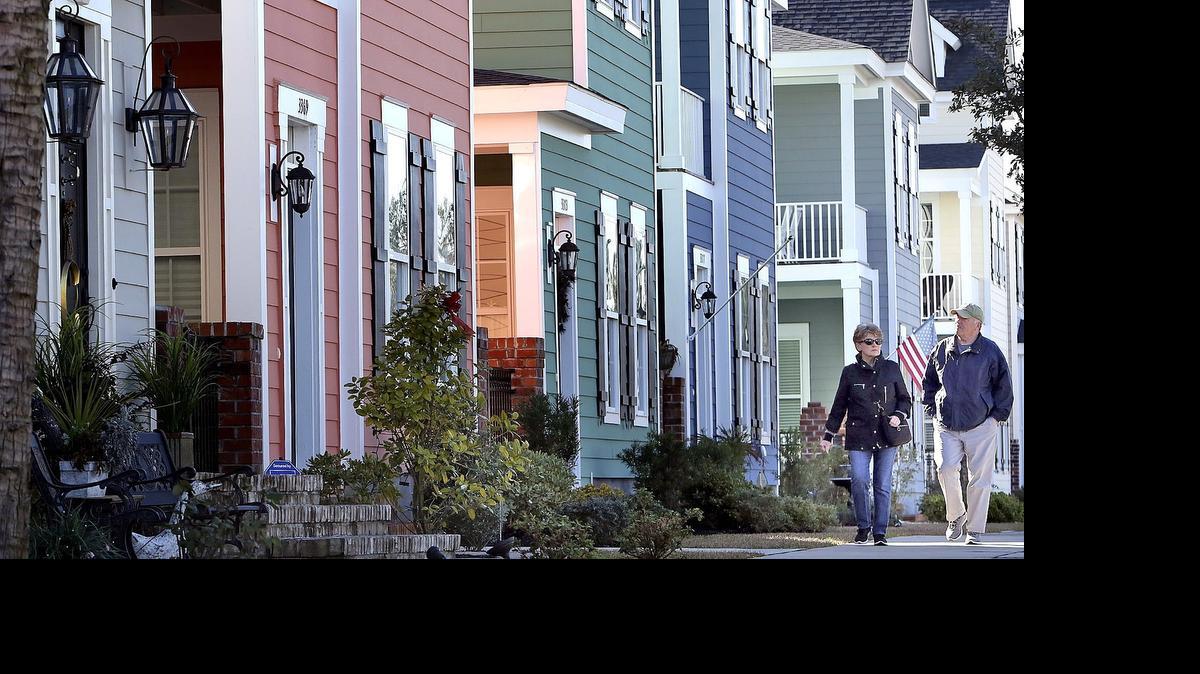 
While the homes for September’s planned parade of homes have not yet be chosen, it could include some in The Market Common, such as these.
