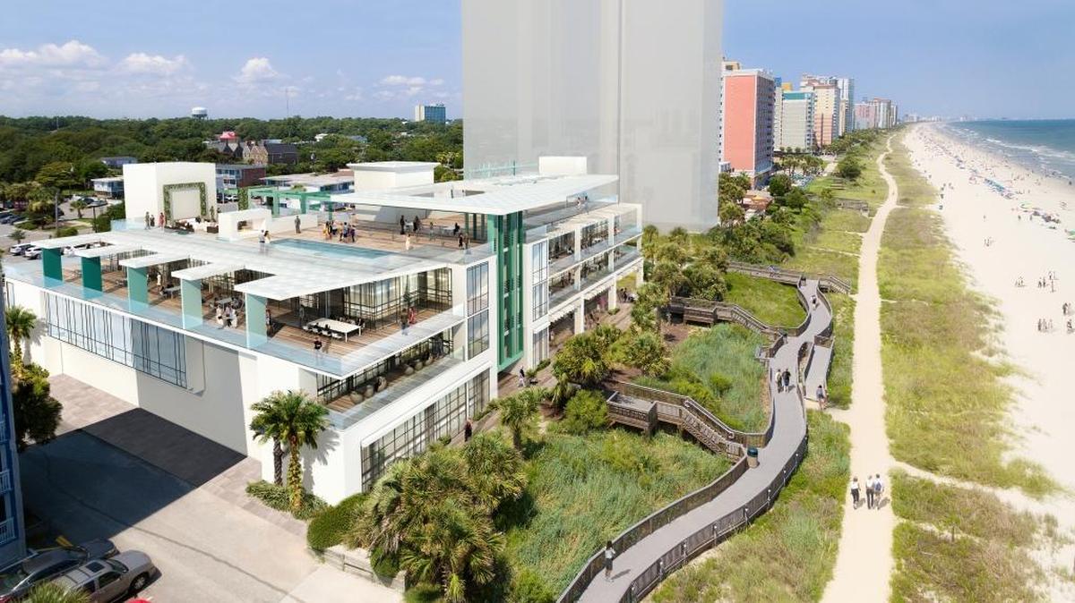 A rendering of the new project from the owners of Banditos. That restaurant will close for construction until 2018.