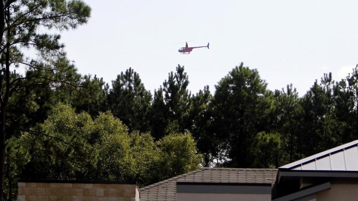 Flights from Helicopter Adventures in Myrtle Beach take various paths to tourist destinations in September.