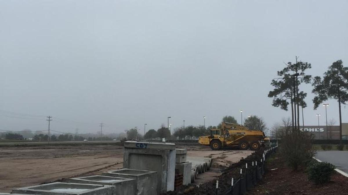 A second Panera Bread location is under construction at the intersection of U.S. 17 Bypass and S.C. 544.