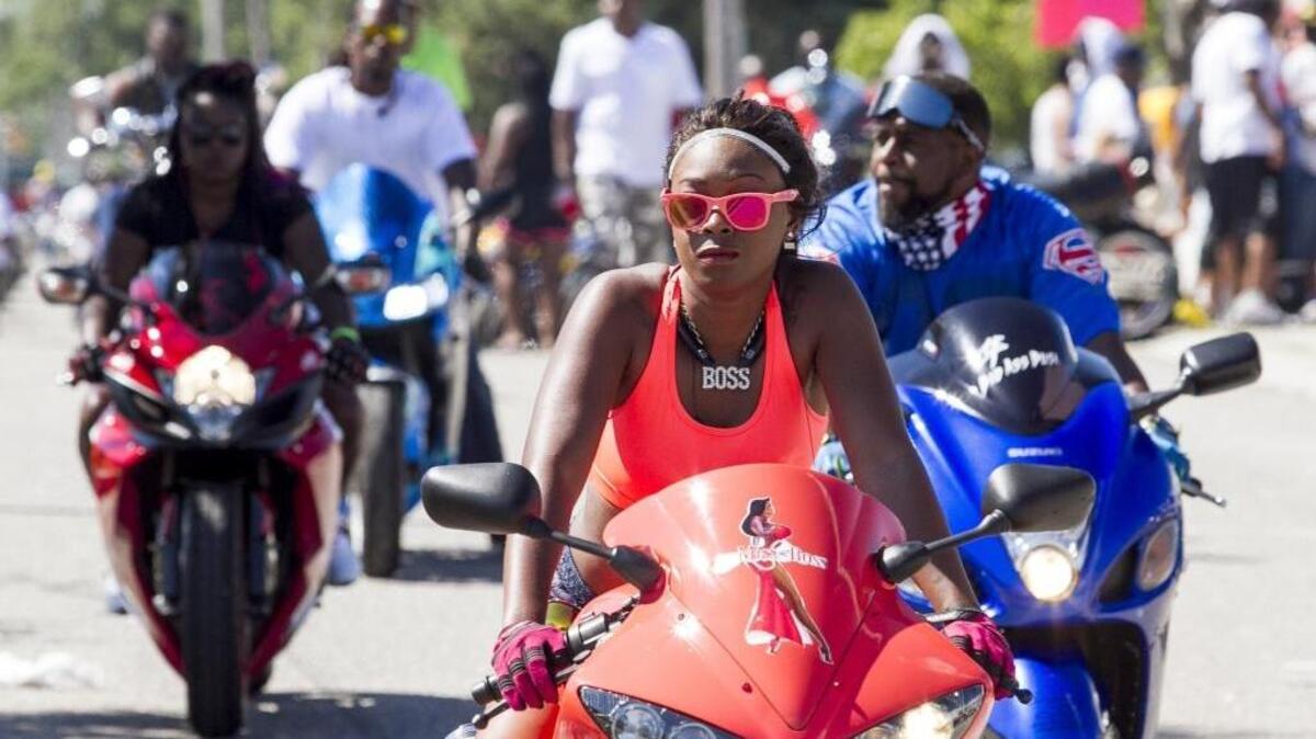 File photo from the 2017 Atlantic Beach Bikefest.