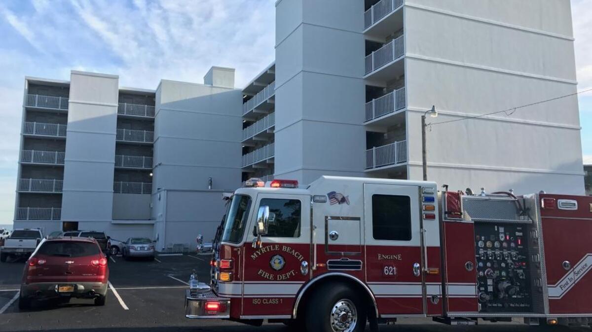 Crews on scene of the gas leak along Ocean Boulevard.