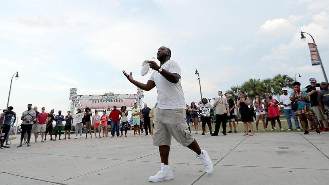 Black Lives Matter rally took place Saturday at Plyler Park | Myrtle ...