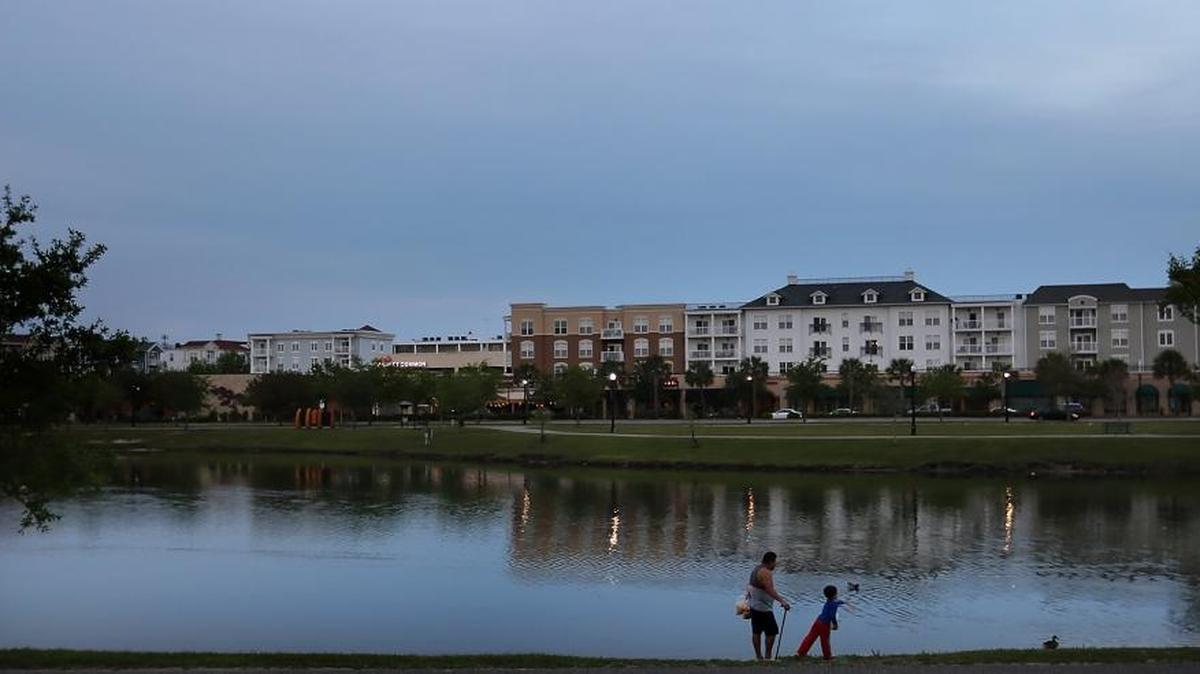 The Market Common on Tuesday, April 19, 2016. On Tuesday, Myrtle Beach City Council passed first reading of a measure to refinance the debt that helped build the area.