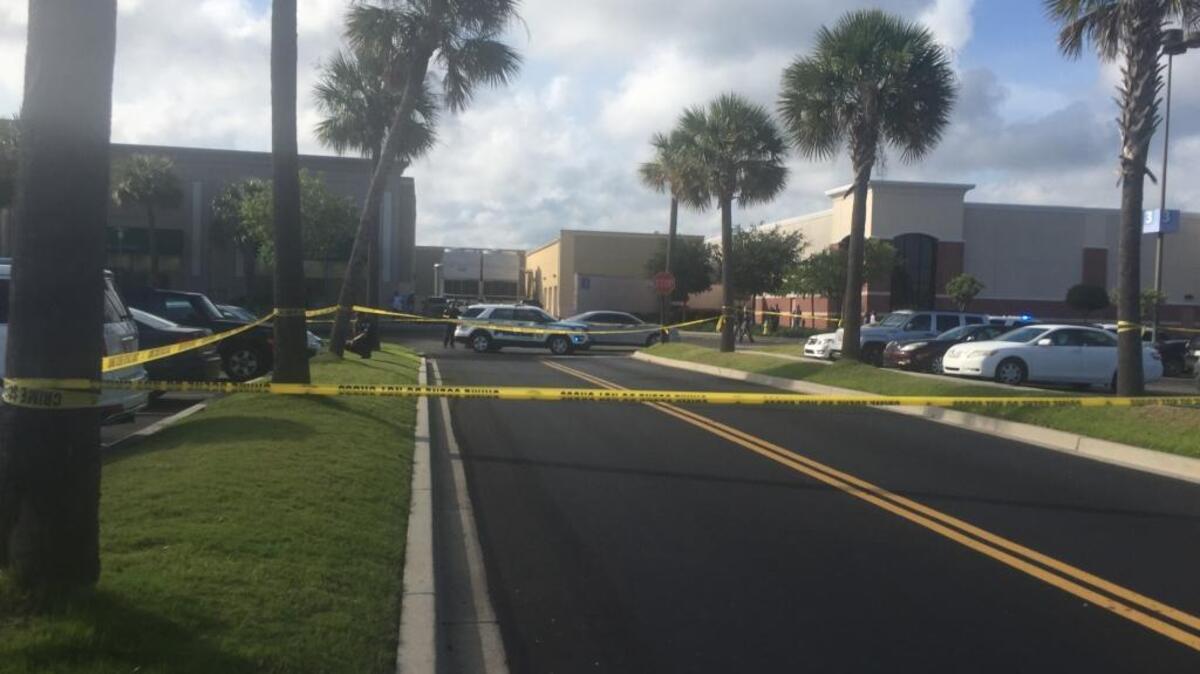Police at Coastal Grand Mall