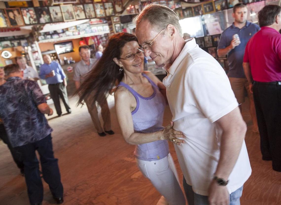 Dancers take to the floor in 2017 at OD Pavilion for the 10-day Society of Stranders Spring Safari, which featured Shag dancing at clubs in North Myrtle Beach.