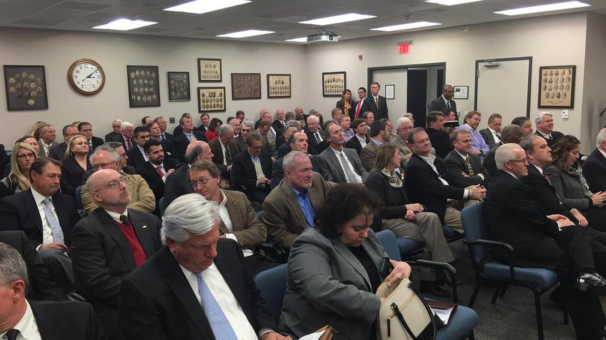 Car dealers from around SC crowd Judiciary Committee room