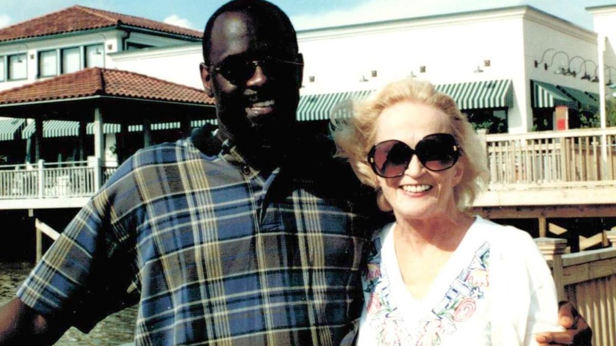 Ray Funnye with Frieda Smith. The Village Group – a nonprofit based in Georgetown that provides after school and summer programs for children – scored a $10,000 donation that stems from their 40-year-old friendship.