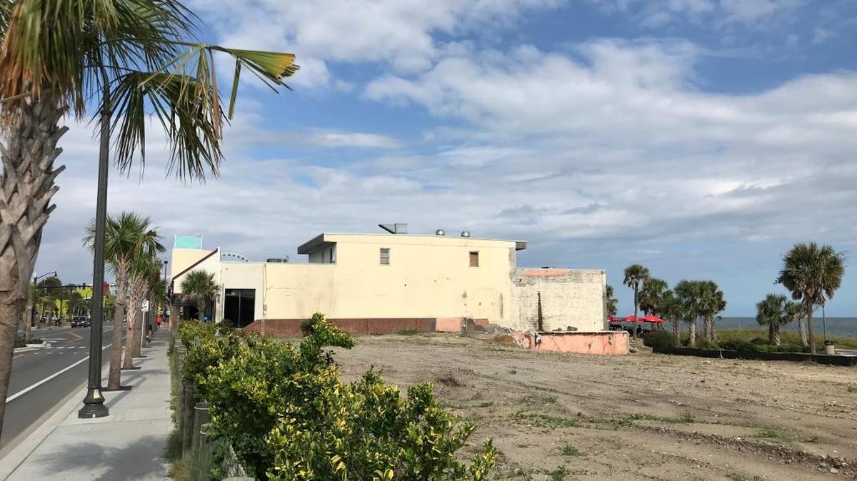 Shark Attack Adventure Golf has disappeared from 700 North Ocean Boulevard. A new development will take its place.