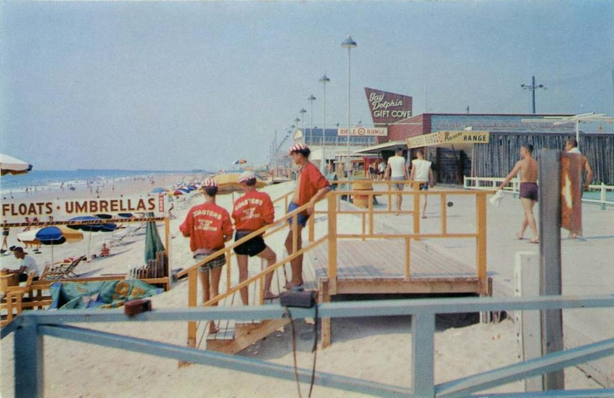 Lifeguards from Coasters Beach Service.