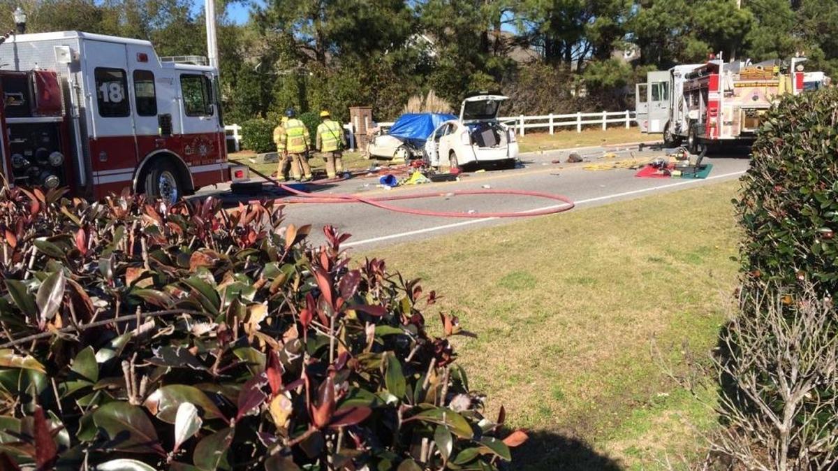 At least one person is dead following a crash near intersection of S.C. 90 and Carriage Lake Drive.