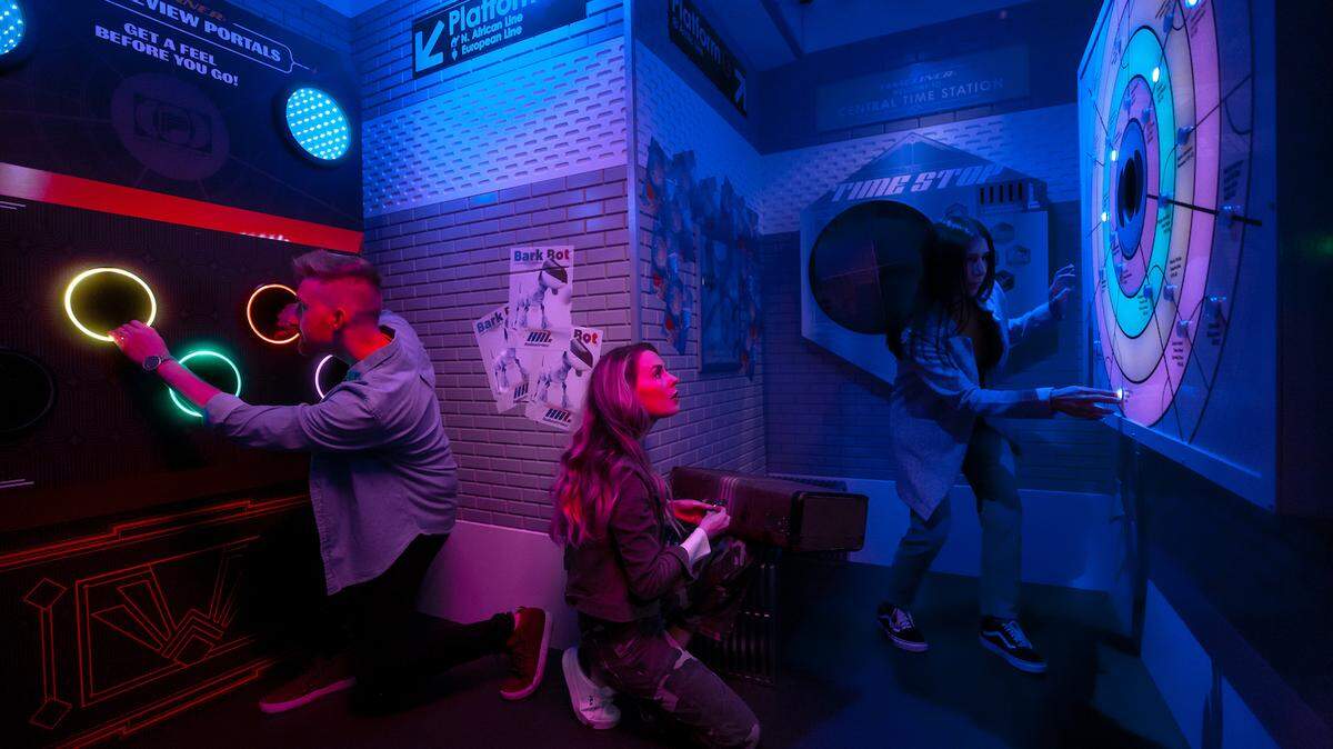 Timeliner: A train through Time is just one of the special “escape rooms” offered at a new Escape Game location coming to Broadway at the Beach this fall.