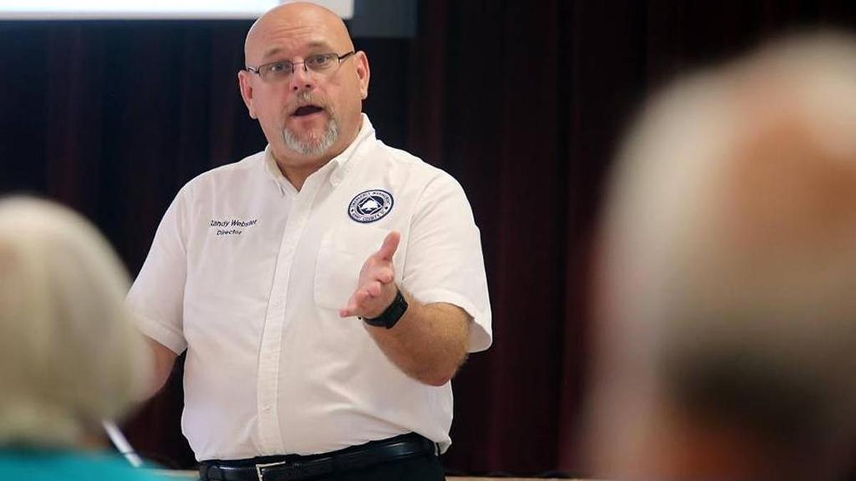 Horry County Emergency Management Director Randy Webster.