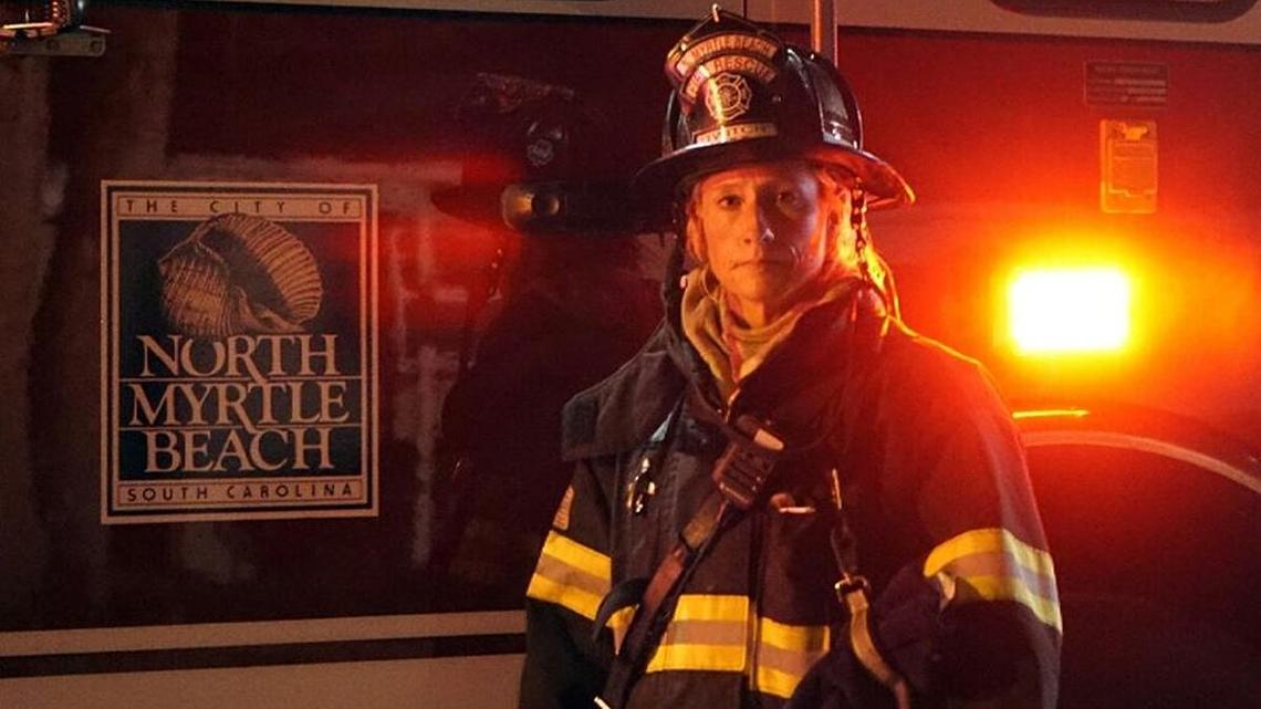 
Jennifer Hanna, a firefighter/EMT with North Myrtle Beach Fire Rescue, died in a motorcycle wreck in Aynor on Wednesday.

