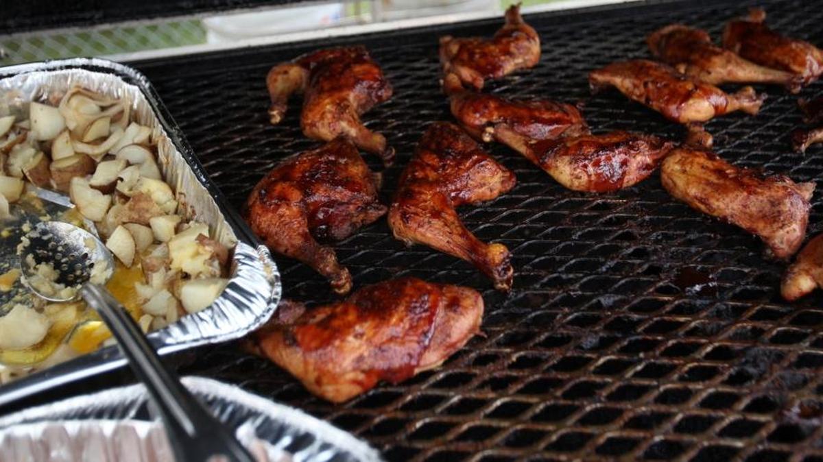 File photo of some of the foods served in a tailgating party.