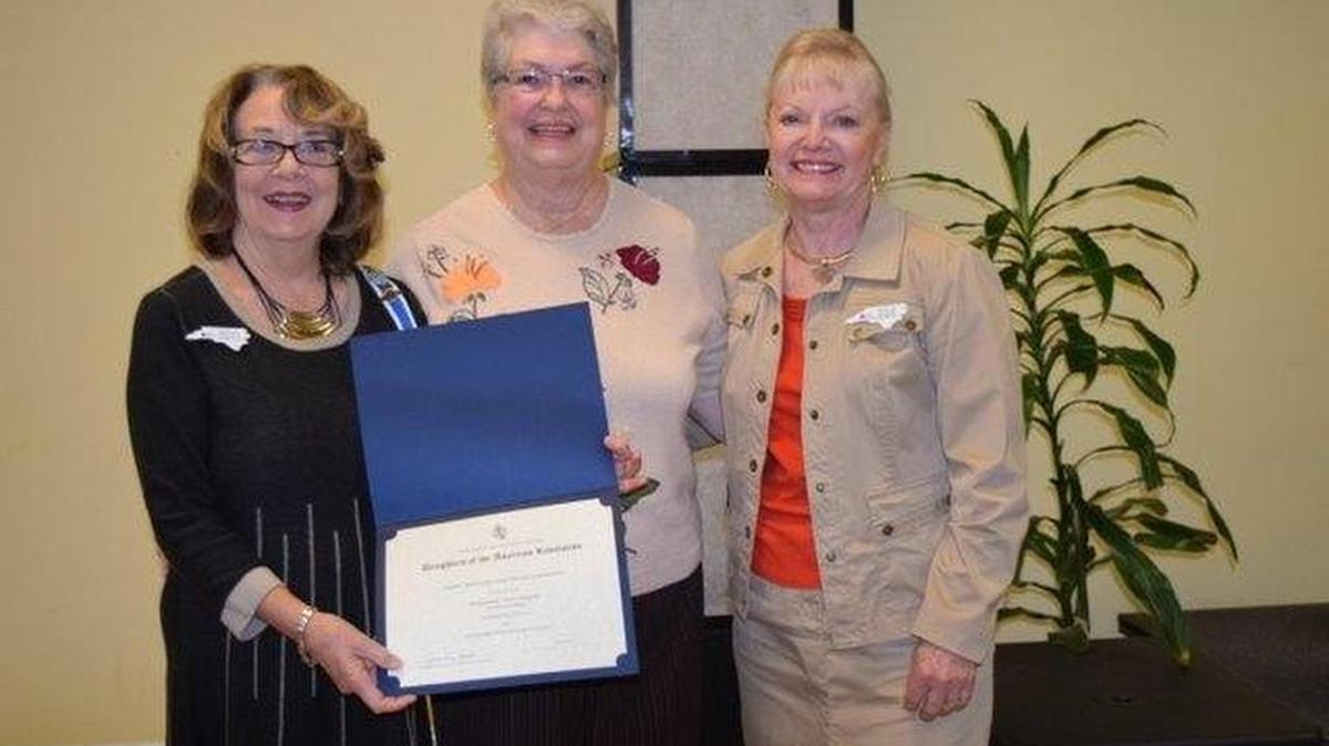 Shown in the picture are Martha Koletar, Public Relations/Media Chair and her two assistants Lorraine Lenkevich and Phyllis Wilson.
