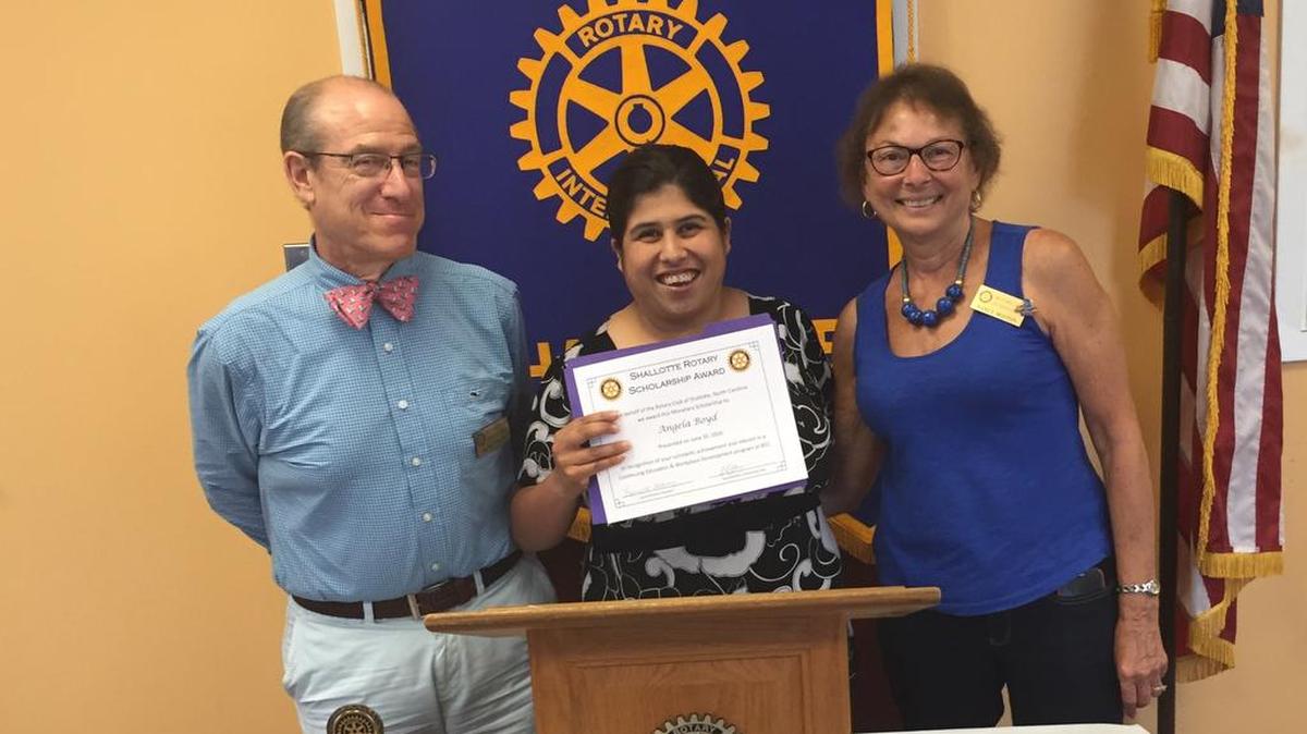 Pictured (L to R): Mark Lewis, Angela Boyd, Nancy Boston