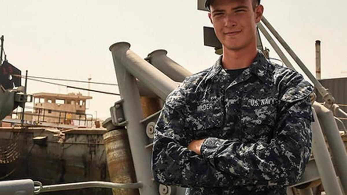 
Petty Officer 3rd Class Robert Wilder of Georgetown is a Navy mineman and lives and works at a Navy base in Manama, Bahrain.
