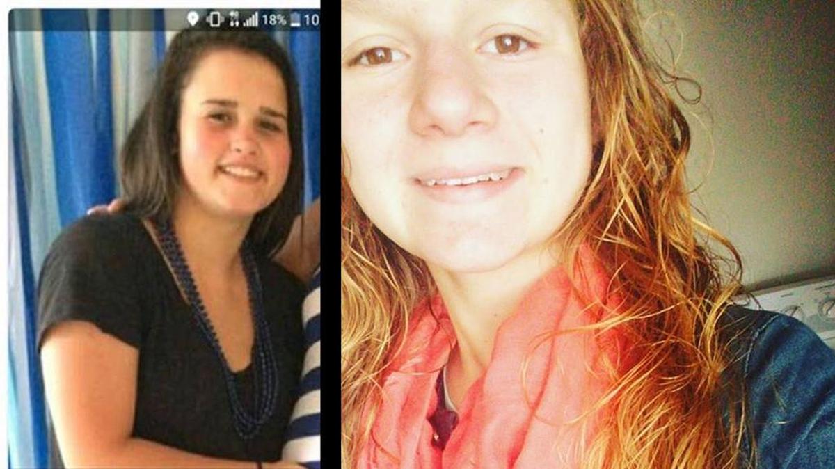 Jada Snyder, left, and Kayla Goforth, right, were reported missing Sunday after they were last seen playing in the front yard of a home near Aynor Middle School. The two have since been found.