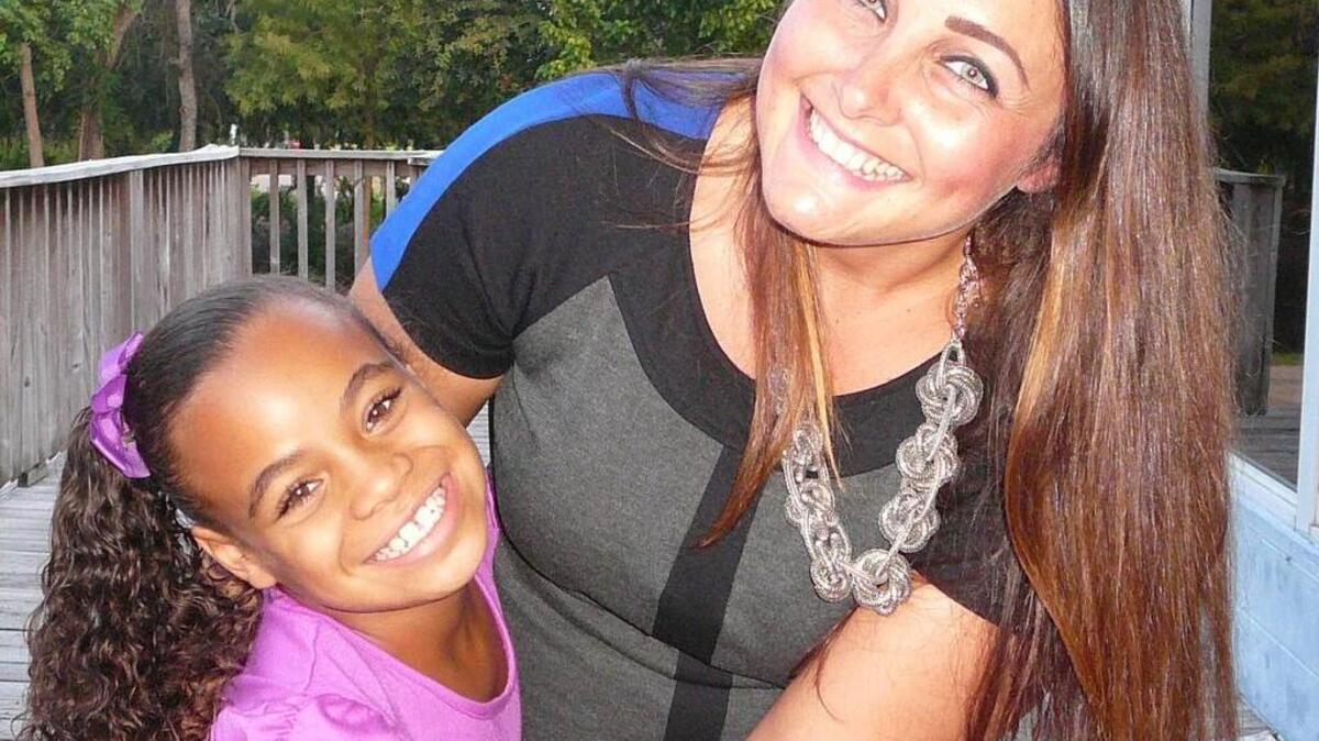 
Jodi Finocchio (right) and Tahlia Vereen.
