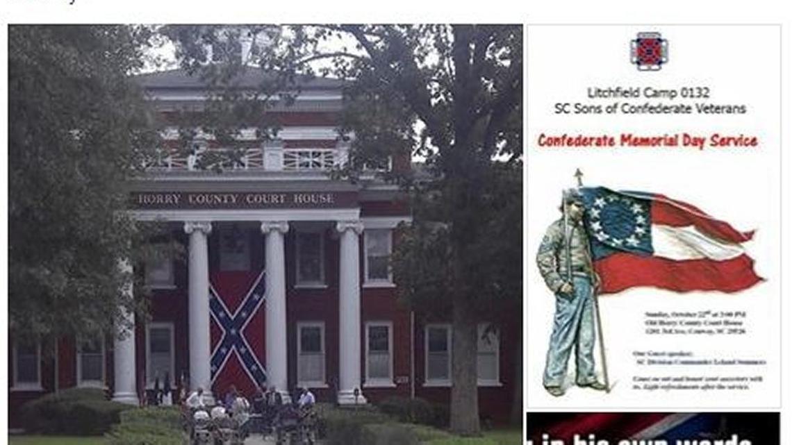 Screen grab from Facebook