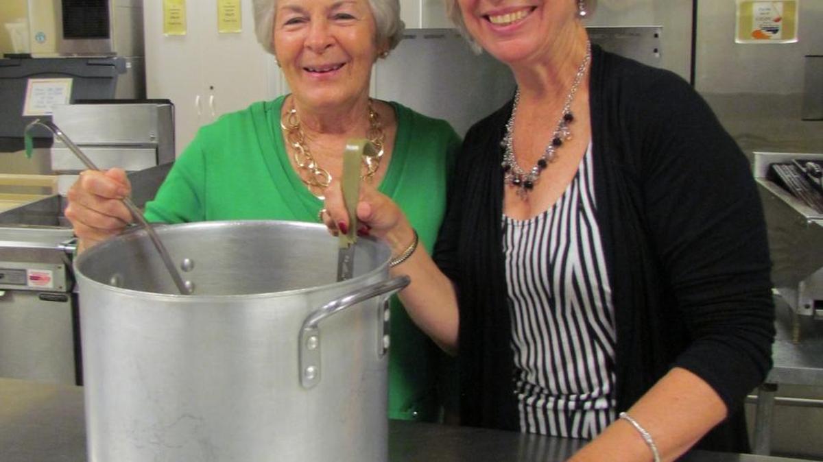 Kathy Bazzarre (left), volunteer faith community nurse and pastoral care assistant at Ocean Drive Presbyterian Church, and Jan Filipow, counselor with Coastal Samaritan Counseling Center, were the inspiration for the annual Soup Cook-off. They are looking forward to the Jan. 10 cook-off.